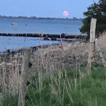 Strandgarden Pa Skaro Med Faerge Fra Svendborg Villa *