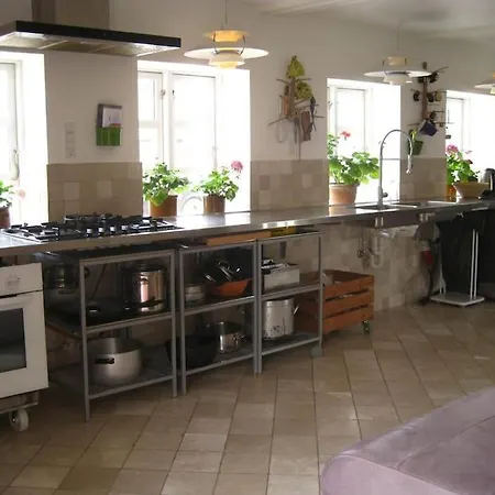 Strandgården På Skarø Med Færge Fra Svendborg Ballen (Svendborg)